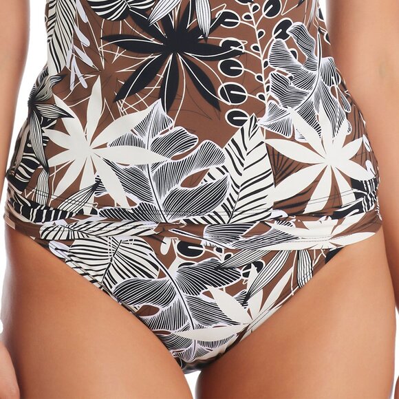 Bleu Rod Beattie 4 Bikini Bottom Tropical Swimwear Bold Moves Sarong Hipster - Picture 4 of 13